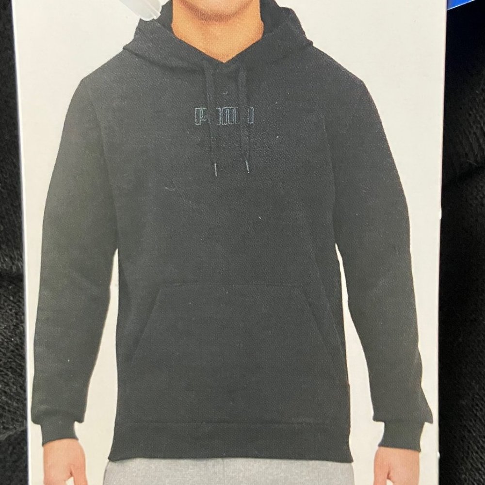PUMA Men’s Fleece Hoodie Choose form Black L or Grey M  NEW!!!!